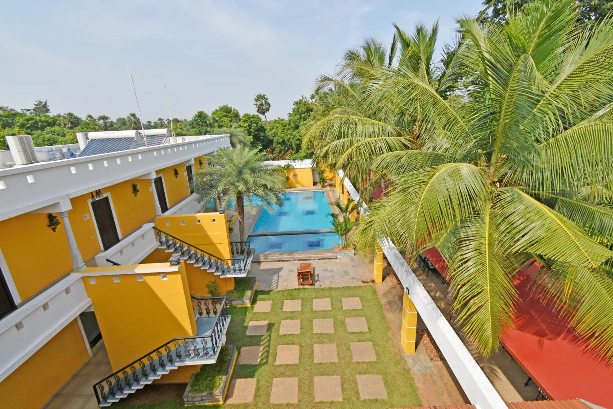 Poppys Olive De' Villa Auroville Extérieur photo