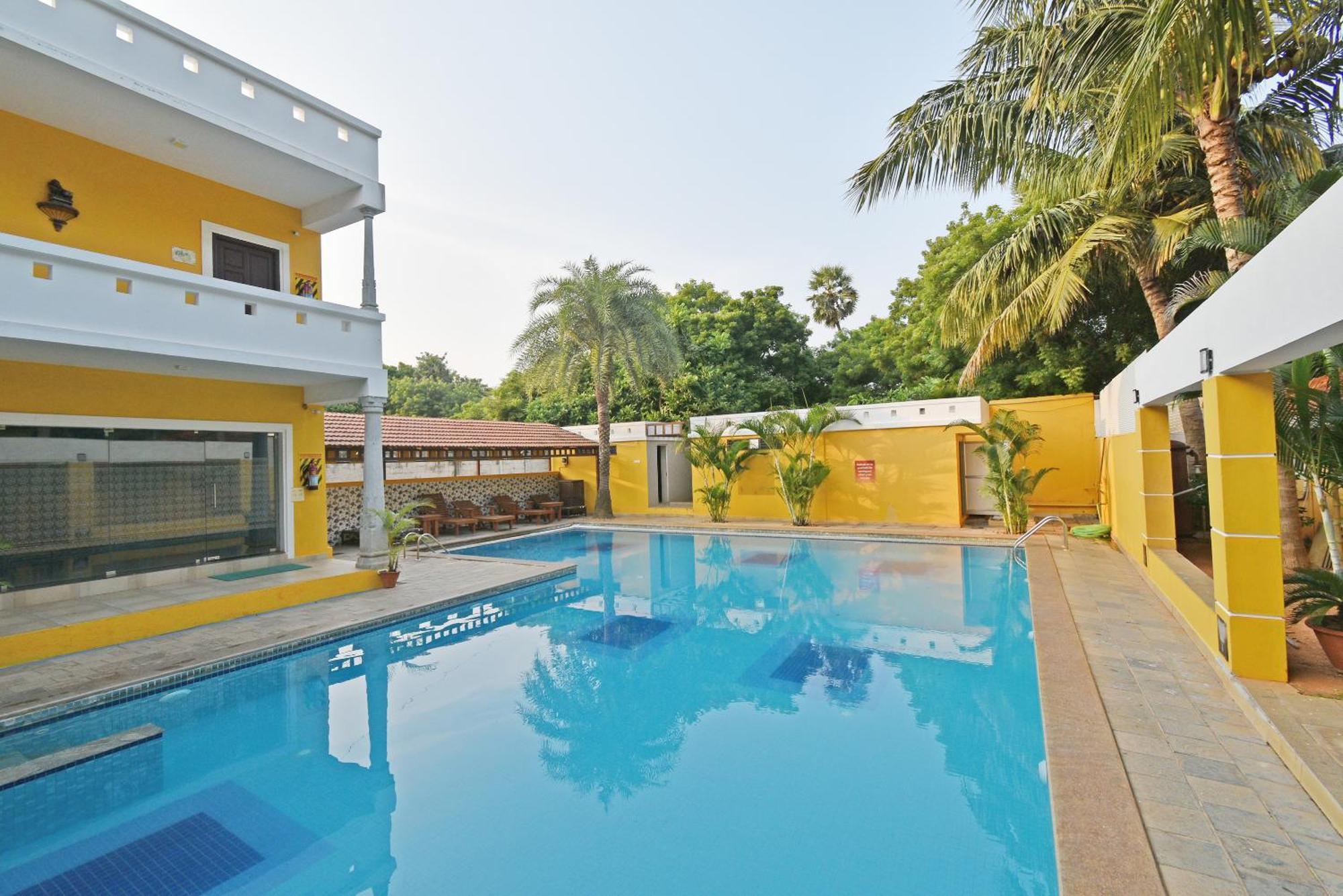 Poppys Olive De' Villa Auroville Extérieur photo