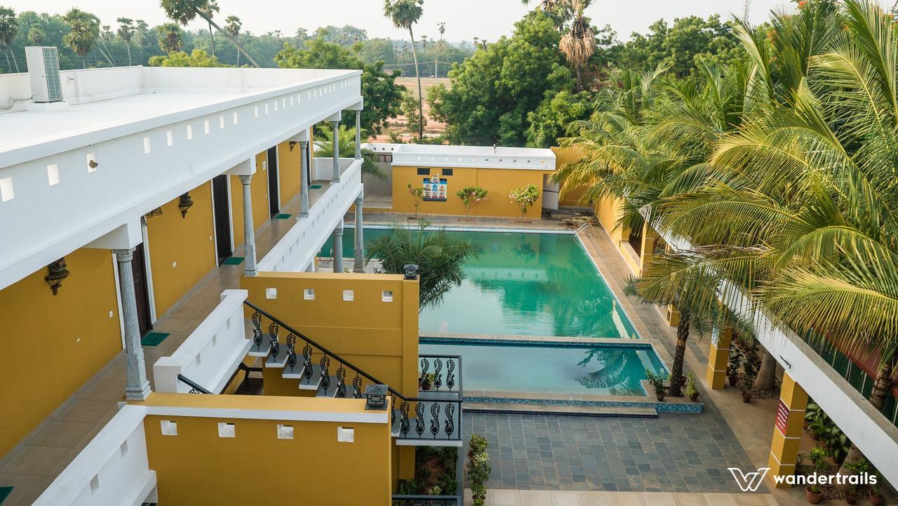 Poppys Olive De' Villa Auroville Extérieur photo